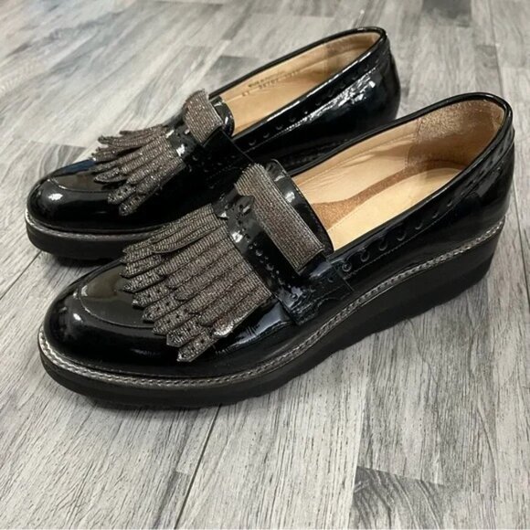 The Office of Angela Scott Mr. Pennywise Patent Leather Shoes Sz 41 - Picture 1 of 9